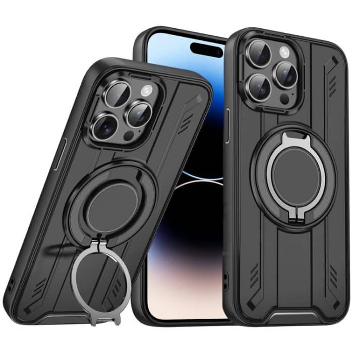 Rotating Ring Holder Magnetic MagSafe Phone Case, For iPhone 14 Pro Max, For iPhone 13 Pro Max, For iPhone 13 Pro, For iPhone 13 – Bild 1