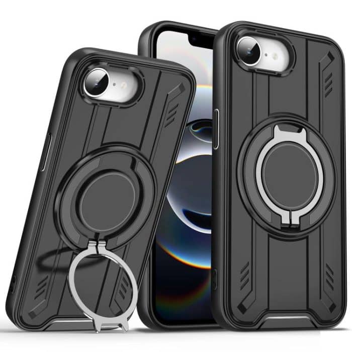 EDA007749320A.jpg Rotating Ring Holder Magnetic MagSafe Phone Case, For iPhone 16e, For iPhone 16 Pro Max, For iPhone 16 Pro, For iPhone 16 Plus – Bild 1