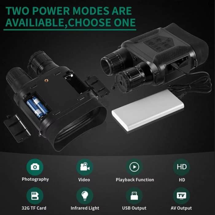 NVG400PRO 3 inch LCD Screen Binocular Digital Night Vision Device – Bild 7