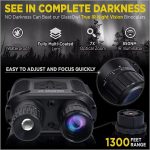 NVG400PRO 3 inch LCD Screen Binocular Digital Night Vision Device – Bild 9