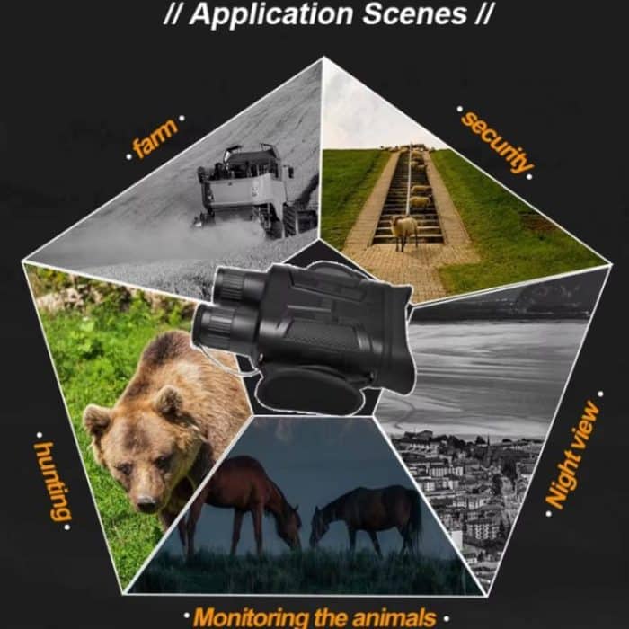 NVG800LS 3 inch LCD Screen Binocular Digital Night Vision Device – Bild 6