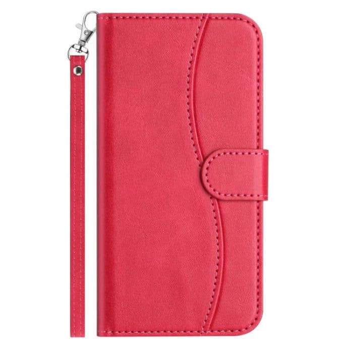 Dual-Folded S-shape Leather Phone Case, For iPhone 13, For iPhone 13 mini, For iPhone 12 / 12 Pro, For iPhone 12 Pro Max – Bild 2