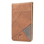 Prismatic Leather Vertical Magnetic Wallet Card Bag Case – Bild 2