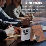 Prismatic Leather Vertical Magnetic Wallet Card Bag Case – Bild 7