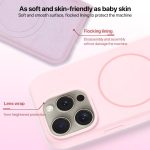 Large Hole Camera MagSafe Liquid Silicone Full Coverage Phone Case, For iPhone 16 Plus, For iPhone 16 – Bild 4