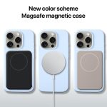 Large Hole Camera MagSafe Liquid Silicone Full Coverage Phone Case, For iPhone 15 Plus, For iPhone 15 – Bild 8