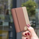 Color Matching Leather Horizontal Magnetic Wallet Card Bag Case – Bild 4