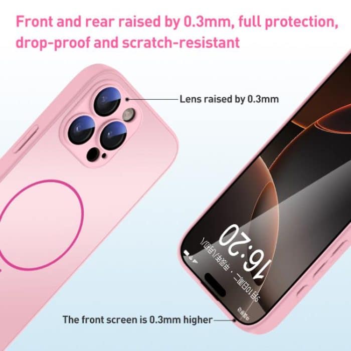 Thin Circle MagSafe Skin-feel AG Glass Phone Case, For iPhone 13 Pro, For iPhone 13, For iPhone 12 – Bild 7