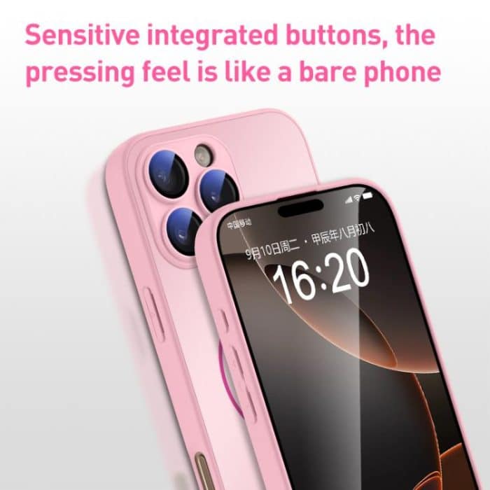 Thin Circle MagSafe Skin-feel AG Glass Phone Case, For iPhone 14 Pro, For iPhone 14 Pro Max, For iPhone 13 Pro Max – Bild 8