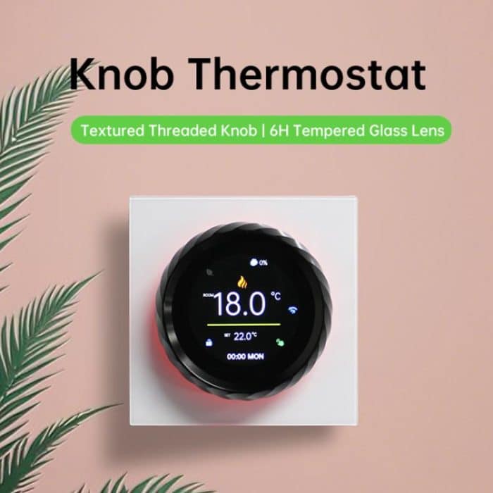 1.6 inch TFT Color Screen WiFi Smart hreaded Knob Thermostat, BHT-2007-P16-GALW Water Heating, BHT-2007-P16-GBLW Electric Heating, BHT-2007-P16-GCLW Boiler Heating – Bild 2