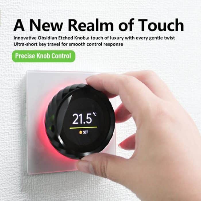 1.6 inch TFT Color Screen WiFi Smart hreaded Knob Thermostat, BHT-2007-P16-GALW Water Heating, BHT-2007-P16-GBLW Electric Heating, BHT-2007-P16-GCLW Boiler Heating – Bild 4