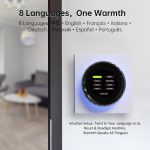 1.6 inch TFT Color Screen WiFi Smart hreaded Knob Thermostat, BHT-2007-P16-GALW Water Heating, BHT-2007-P16-GBLW Electric Heating, BHT-2007-P16-GCLW Boiler Heating – Bild 9