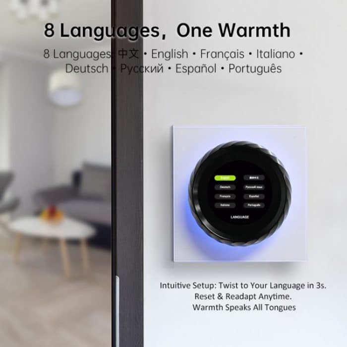 1.6 inch TFT Color Screen WiFi Smart hreaded Knob Thermostat, BHT-2007-P16-GALW Water Heating, BHT-2007-P16-GBLW Electric Heating, BHT-2007-P16-GCLW Boiler Heating – Bild 9