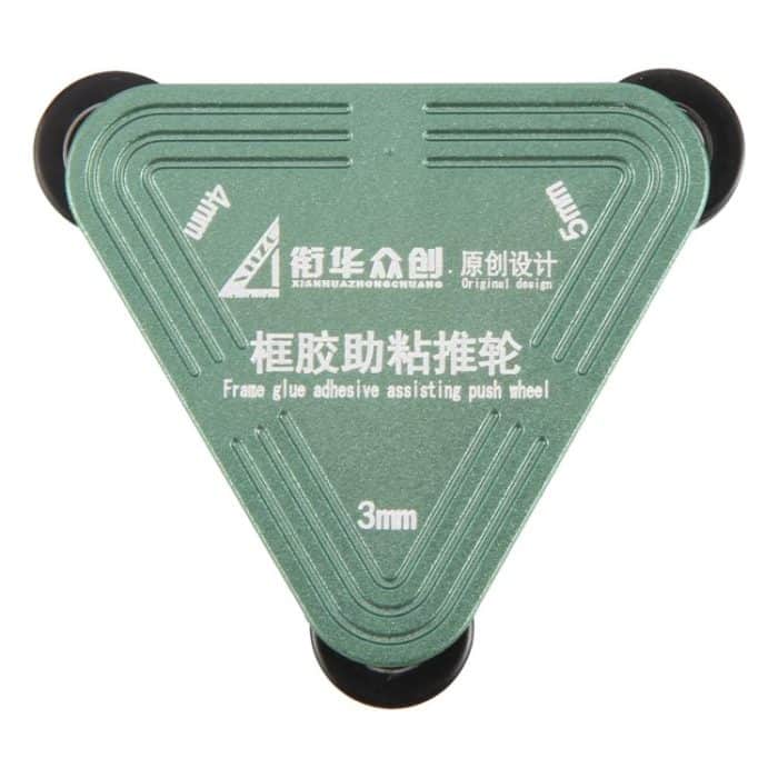 XHZC Mittelrahmen, wasserdicht, selbstklebend, unterstützt das Schieben mit 3/4/5 mm Hilfsrad – Bild 2