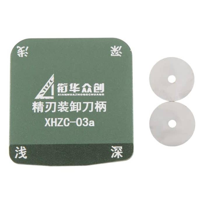 XHZC-03A Magnetischer doppelseitiger Klingenhalter aus Metall – Bild 4