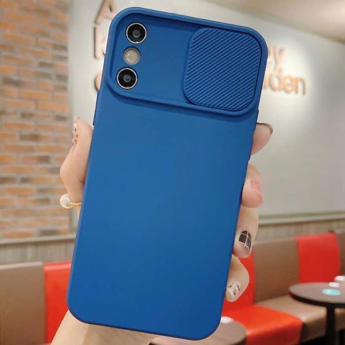 Slid Camera Shield Liquid Silicone TPU Phone Case, For iPhone X / XS, For iPhone XR, For iPhone XS Max – Bild 1