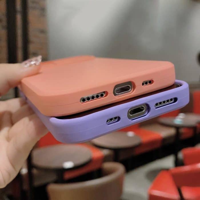 Slid Camera Shield Liquid Silicone TPU Phone Case, For iPhone 15 Pro, For iPhone 15 Plus, For iPhone 15 – Bild 7