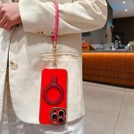 Charm Eye Electroplating Metal Holder Phone Case with Lanyard, For iPhone 16, For iPhone 15 Pro Max, For iPhone 15 Pro – Bild 7