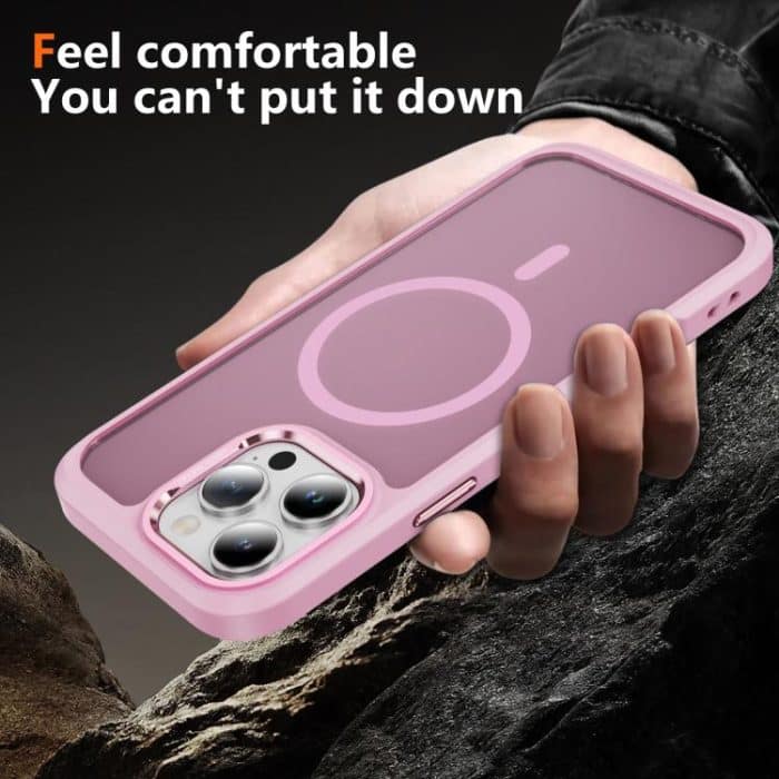 Hardware Lens Protection MagSafe Magnetic PC Hybrid TPU Phone Case, For iPhone 16 Pro Max, For iPhone 16 Pro, For iPhone 16 Plus, For iPhone 16 – Bild 3