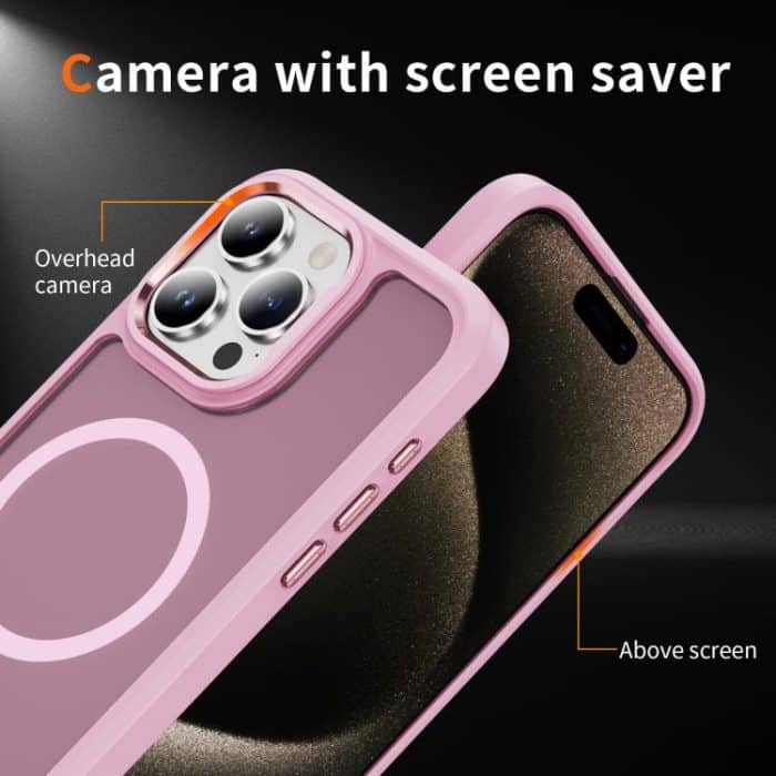 Hardware Lens Protection MagSafe Magnetic PC Hybrid TPU Phone Case, For iPhone 15 Pro Max, For iPhone 15 Pro, For iPhone 15 Plus / 14 Plus, For iPhone 15 – Bild 4