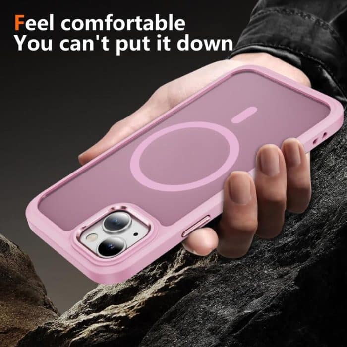 Hardware Lens Protection MagSafe Magnetic PC Hybrid TPU Phone Case, For iPhone 14 / 13, For iPhone 14 Pro, For iPhone 14 Pro Max, For iPhone 13 Pro Max – Bild 3