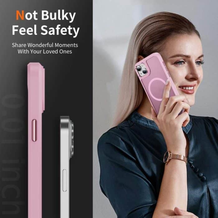 Hardware Lens Protection MagSafe Magnetic PC Hybrid TPU Phone Case, For iPhone 14 / 13, For iPhone 14 Pro, For iPhone 14 Pro Max, For iPhone 13 Pro Max – Bild 5