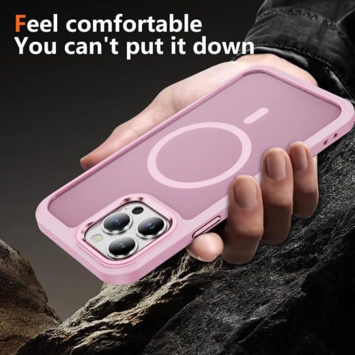 Hardware Lens Protection MagSafe Magnetic PC Hybrid TPU Phone Case, For iPhone 13 Pro, For iPhone 12 / 12 Pro, For iPhone 11 – Bild 3