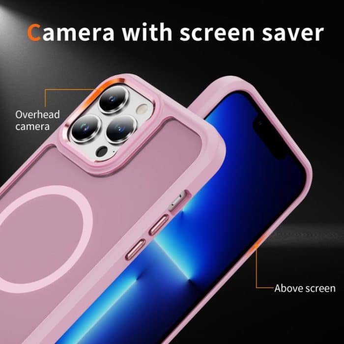 Hardware Lens Protection MagSafe Magnetic PC Hybrid TPU Phone Case, For iPhone 13 Pro, For iPhone 12 / 12 Pro, For iPhone 11 – Bild 4