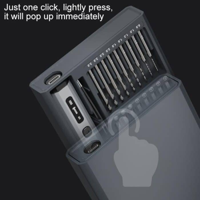 Jiafa 76 in 1 Professionelles Präzisions-Elektroschraubendreher-Set mit langer Lebensdauer – Bild 3