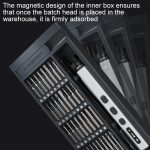 Jiafa 76 in 1 Professionelles Präzisions-Elektroschraubendreher-Set mit langer Lebensdauer – Bild 10