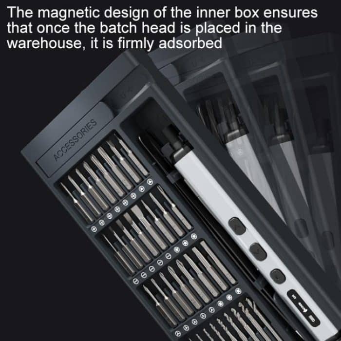 Jiafa 76 in 1 Professionelles Präzisions-Elektroschraubendreher-Set mit langer Lebensdauer – Bild 10
