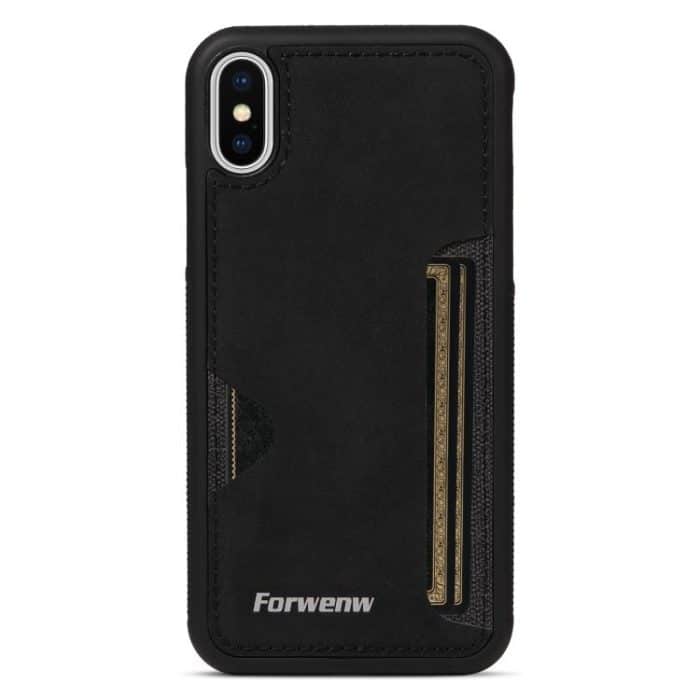 Forwenw F5 Series Integrated Card Bag Phone Case, For iPhone X / XS, For iPhone 7 Plus / 8 Plus – Bild 2