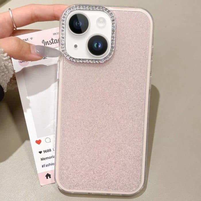 Rhinestone-Embedded Camera Frame Glitter Full Coverage Phone Case, For iPhone 14, For iPhone 14 Pro, For iPhone 14 Pro Max – Bild 1
