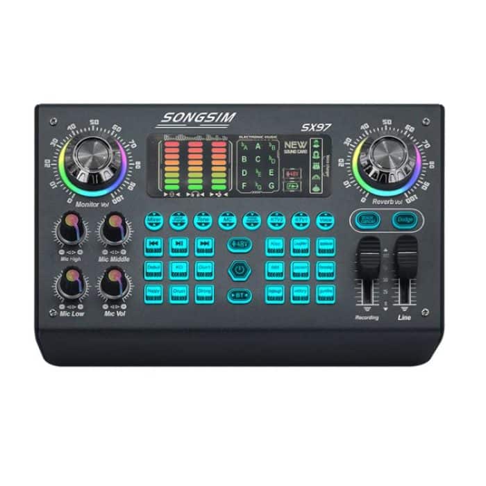 EDA007810101A.jpg SX97 Multi-function Professional Mixer Live Streaming Sound Card, SX97 – Bild 1