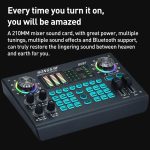 SX97 Multi-function Professional Mixer Live Streaming Sound Card, SX97 – Bild 2