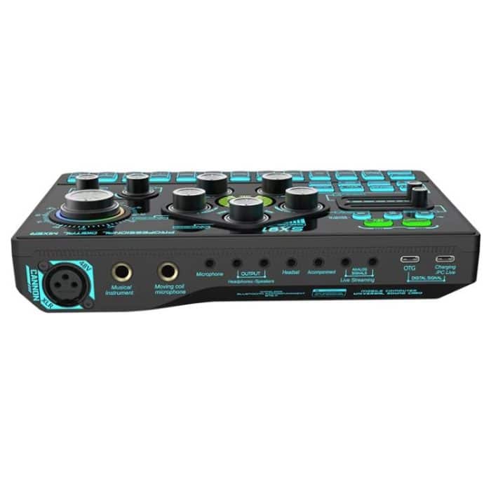SX91 Multi-function Professional Mixer Mobile Phone Computer Live Streaming Sound Card, SX91 – Bild 2