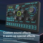 SX91 Multi-function Professional Mixer Mobile Phone Computer Live Streaming Sound Card, SX91 – Bild 3