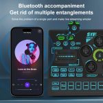 SX91 Multi-function Professional Mixer Mobile Phone Computer Live Streaming Sound Card, SX91 – Bild 4