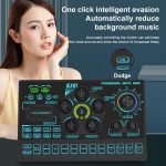 SX91 Multi-function Professional Mixer Mobile Phone Computer Live Streaming Sound Card, SX91 – Bild 8