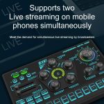 SX91 Multi-function Professional Mixer Mobile Phone Computer Live Streaming Sound Card, SX91 – Bild 10