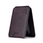Multifunctional MagSafe Magnetic Bracket Leather Card Bag