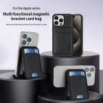 Multifunctional MagSafe Magnetic Bracket Leather Card Bag – Bild 3