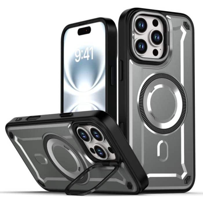 MagSafe PC Phone Case with Lens Holder, For iPhone 16 Pro Max, For iPhone 16 Pro, For iPhone 16 Plus, For iPhone 16 – Bild 1