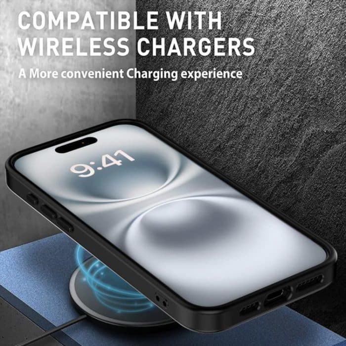 MagSafe PC Phone Case with Lens Holder, For iPhone 16 Pro Max, For iPhone 16 Pro, For iPhone 16 Plus, For iPhone 16 – Bild 3