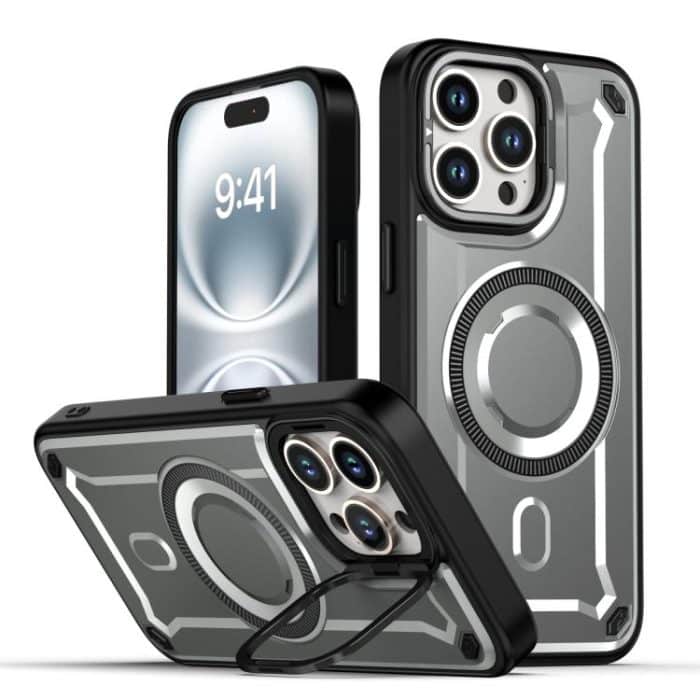 MagSafe PC Phone Case with Lens Holder, For iPhone 15 Pro Max, For iPhone 15 Pro, For iPhone 15 Plus / 14 Plus, For iPhone 15 – Bild 1