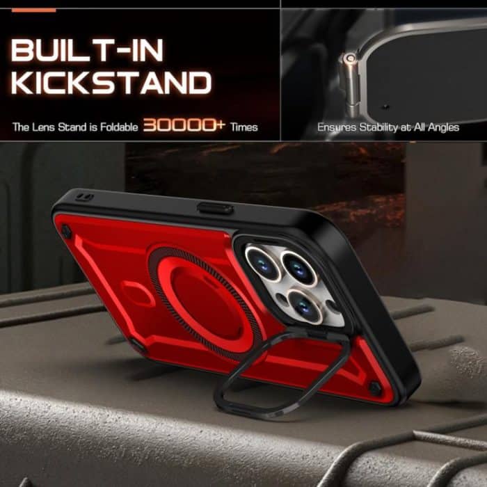 MagSafe PC Phone Case with Lens Holder, For iPhone 15 Pro Max, For iPhone 15 Pro, For iPhone 15 Plus / 14 Plus, For iPhone 15 – Bild 4