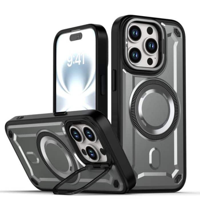 MagSafe PC Phone Case with Lens Holder, For iPhone 13 Pro, For iPhone 12 / 12 Pro, For iPhone 12 Pro Max, For iPhone 11 – Bild 1