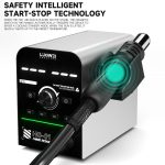 Luowei HG-01 800W Intelligent Digital Hot Air Gun BGA Desoldering Rework Station, HG-01 US Plug – Bild 2