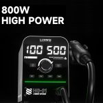 Luowei HG-01 800W Intelligent Digital Hot Air Gun BGA Desoldering Rework Station, HG-01 US Plug – Bild 7