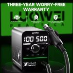 Luowei HG-01 800W Intelligent Digital Hot Air Gun BGA Desoldering Rework Station, HG-01 US Plug – Bild 8